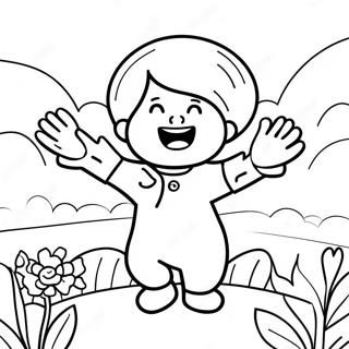 Strona Do Kolorowania Radosnej Wdziecznosci 76246-19160