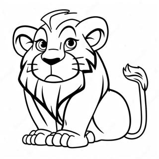 Scar Z Krola Lwa Kolorowanka 76372 19259