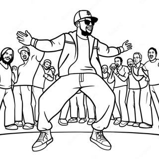 Raper Tanczacy Na Scenie 77321 19984