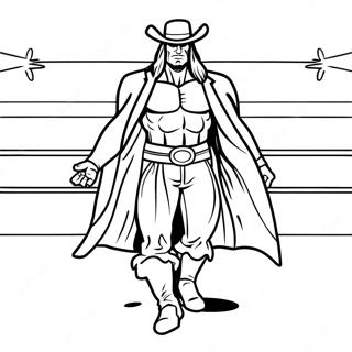 Kolorowanka Z Epickim Undertakerem W Ringu 78019-20522