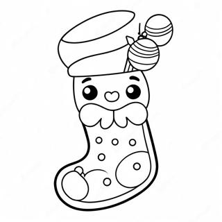 Urocza Kolorowanka Z Swiateczna Skarpeta 78094 20571