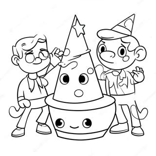 Zabawa Na Przyjeciu Fairly Odd Parents Kolorowanka 78379 20798