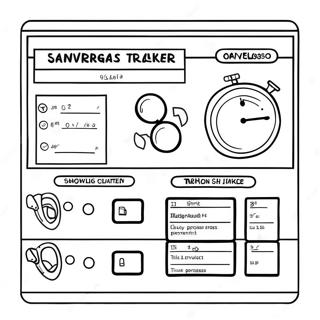 Śledzenie Oszczędności Kolorowanki