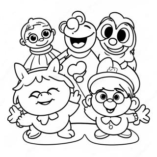 Muppet Babies Kolorowanki