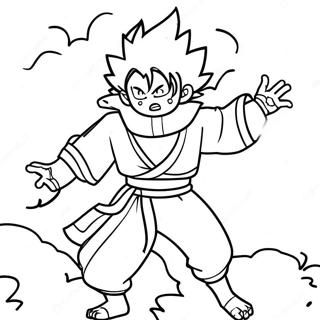 Zenitsu W Pozycji Oddechu Pioruna Kolorowanka 79306 21511