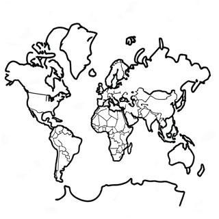 Interaktywna Mapa Geograficzna Do Kolorowania Kolorowanki