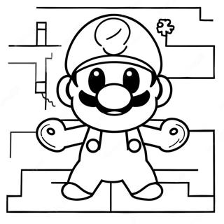 8 Bit Mario Kolorowanka 80155-22153