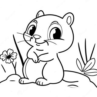 Kolorowanka Z Uroczymi Hibernujacymi Wiewiorkami 80262-22247