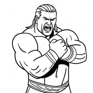 Kolorowanka Z Ruchami Mocy Zapasnika Wwe 80670 22566