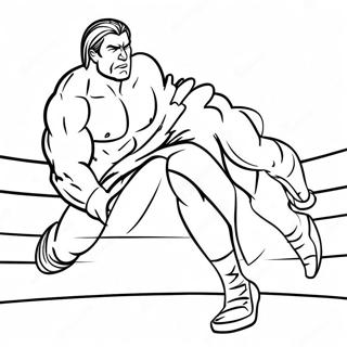 Kolorowanka Z Ruchami Mocy Zapasnika Wwe 80670 22567