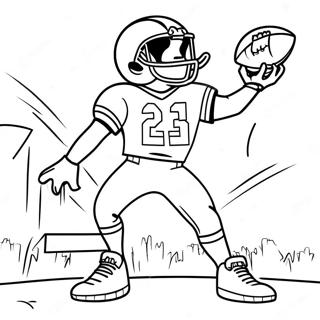 Ekscytujaca Kolorowanka Maskotki Super Bowl 2024 80874-22717