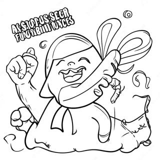 Kolorowanka Z Zabawnymi Aktywnosciami Tygodnia Czerwonej Wstazki 81055-22862