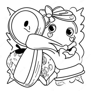 Kolorowanka Z Zabawnymi Aktywnosciami Tygodnia Czerwonej Wstazki 81055-22864