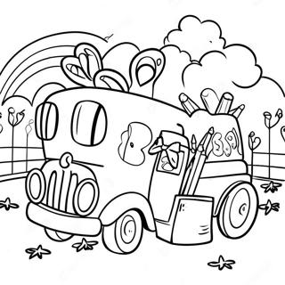 Kolorowanka Parady Tygodnia Czerwonej Wstazki 81057-22870