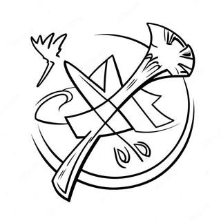 Kolorowanka Litery N Z Ninja 81261-23020