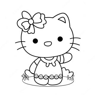 Kolorowanka Urocza Hello Kitty 81313-23058