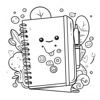 Kolorowanka Z Uroczym Zeszytem Ze Stickerami 81572-23270