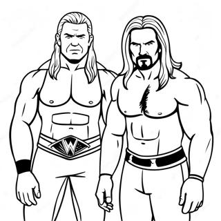 Kolorowanka Z Legendami Wwe 81597-23288