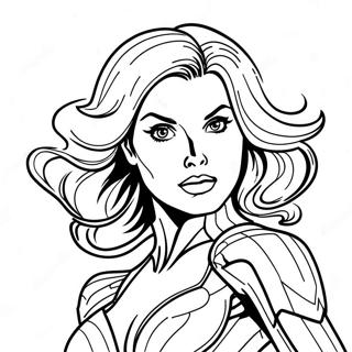 Kolorowanka Z Dynamiczna Czarna Wdowa 81702-23371