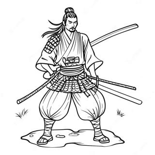 Samuraj Z Katana Kolorowanka 82240 23814