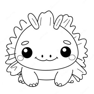 Kolorowanka Z Axolotlem Squishmallow 82907-24322