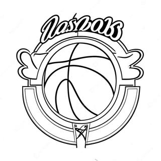 Kolorowanka Logo Nba 83036-24424