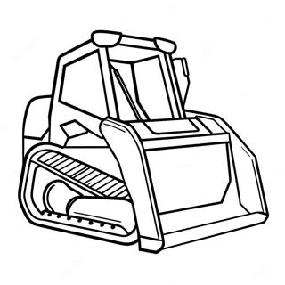 Urocza Kolorowanka Z Skid Steer 83548 24831