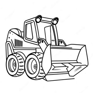 Urocza Kolorowanka Z Skid Steer 83548 24832
