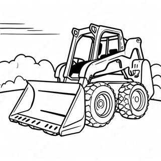 Realistyczna Kolorowanka Z Skid Steer 83551-24842