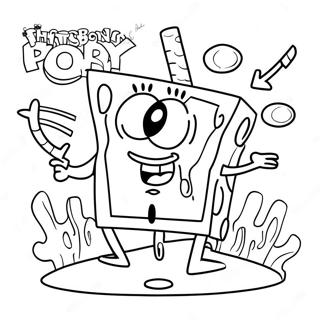 Gary Spongebob Kolorowanki