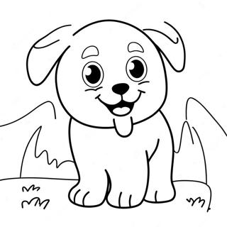 Kolorowanka Z Figlarnym Psem Duchem 84011 25197