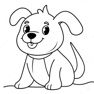 Kolorowanka Z Figlarnym Psem Duchem 84011 25198