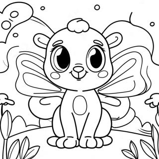 Kolorowanka Z Nooroo Kwami Motylem 84062-25234