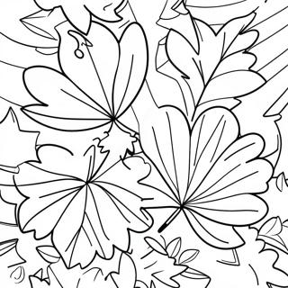 Kolorowanka Biblijna Z Kolorowymi Liscmi Jesieni 84089 25262