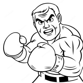 Kolorowanka Z Nokautujacym Ciosem 84140-25301
