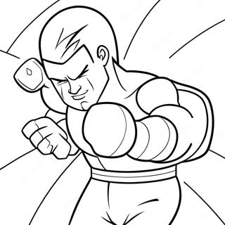 Kolorowanka Z Nokautujacym Ciosem 84140-25302