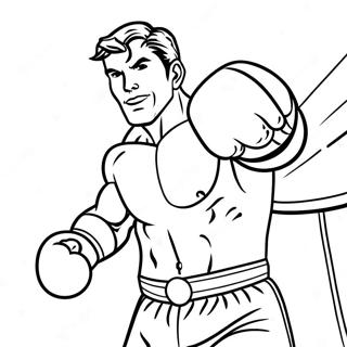 Kolorowanka Z Nokautujacym Ciosem 84140-25303