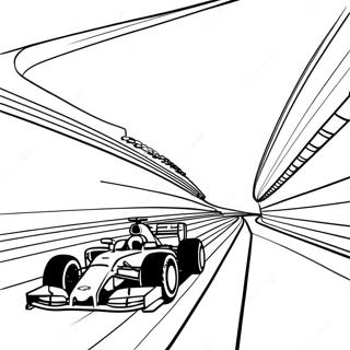 Kolorowanka Kolorowa Scena Toru F1 84651-25698