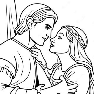 Romantyczna Kolorowanka Romeo I Julia 84701-25732