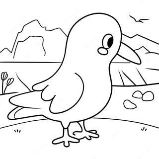 Kolorowanka Z Przygod Golebia Mo Willemsa 84831-25842