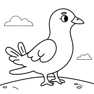 Kolorowanka Z Przygod Golebia Mo Willemsa 84831-25843