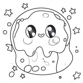 Kolorowanka Z Iskrzacym Slajmem Z Brokatem 84881-25961