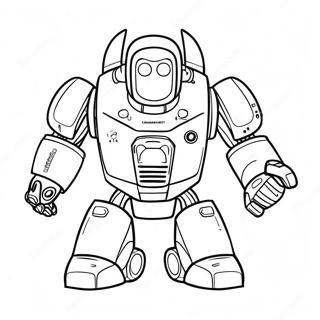 Kolorowanka Z Druzyna Robotow Ratunkowych 85085 26123