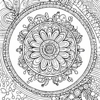 Strona Do Kolorowania Mandali Uwaznosci 85368 26343