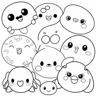 Kolorowanka Z Uroczymi Zwierzecymi Twarzami W Okregach 85546 26478