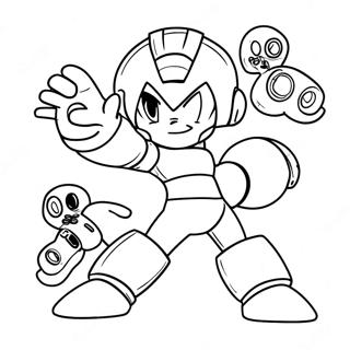 Megaman Z Power Upami Kolorowanka 85751 26633
