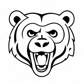 Kolorowanka Z Logo Chicago Bears 85852-26706