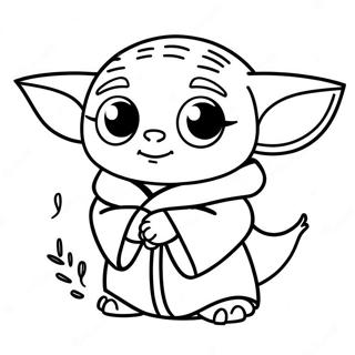 Baby Yoda Kolorowanki