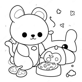 Kolorowanka Rilakkuma I Cinnamoroll 86926-27550