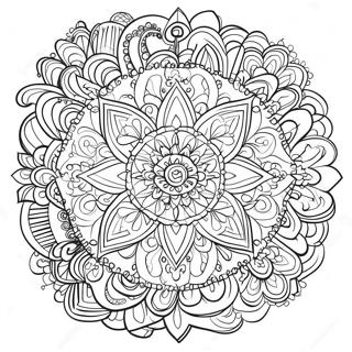 Kolorowanka Mandala Jogi 87055-27650